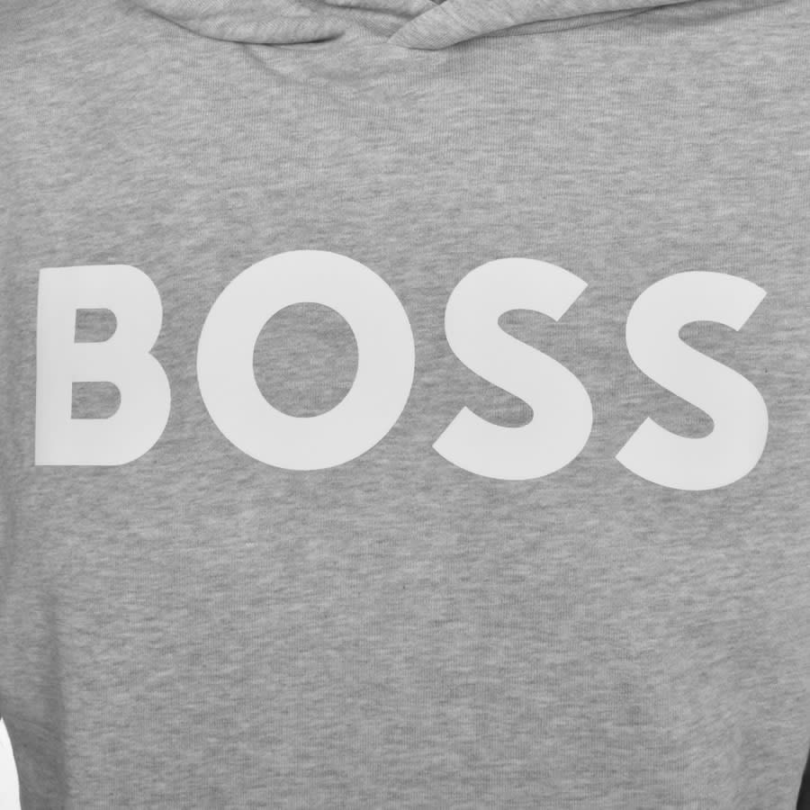 Grey hugo boss hoodie store