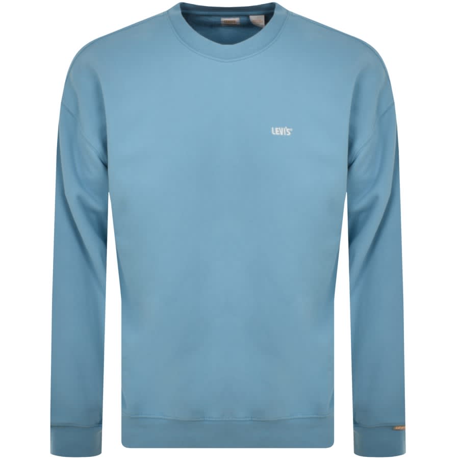 Levis Gold Tab Relaxed Fit Sweatshirt Blue | Mainline Menswear