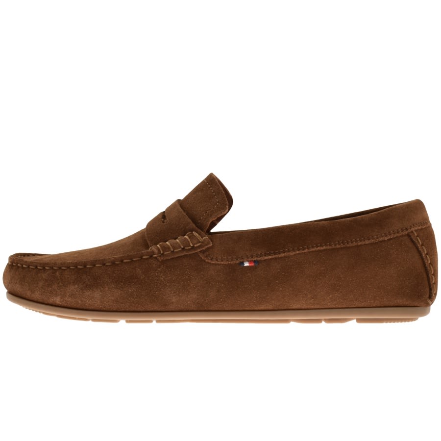 Tommy Classic Suede Shoes Brown | Mainline Menswear
