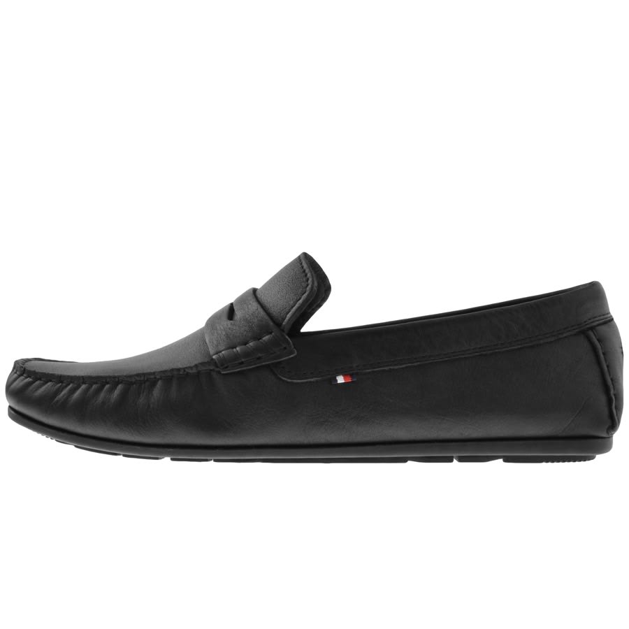 valgfri Derfor Monetære Tommy Hilfiger Classic Driver Shoes Black | Mainline Menswear Denmark