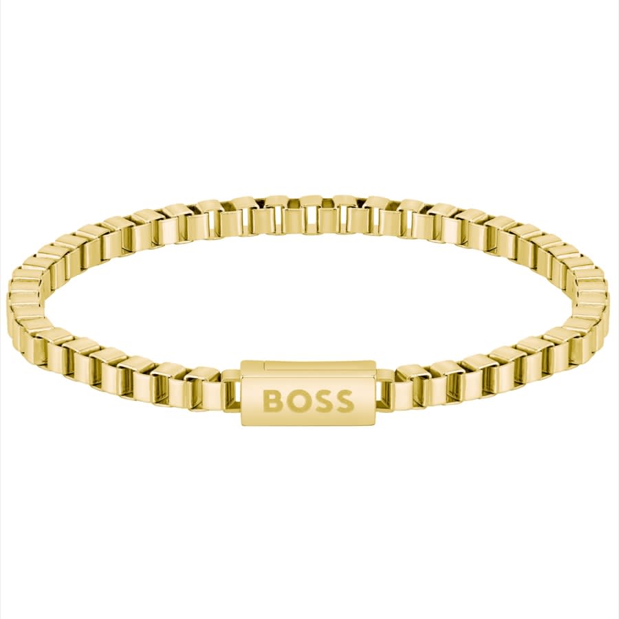 BOSS Chain Bracelet Gold | Mainline Menswear