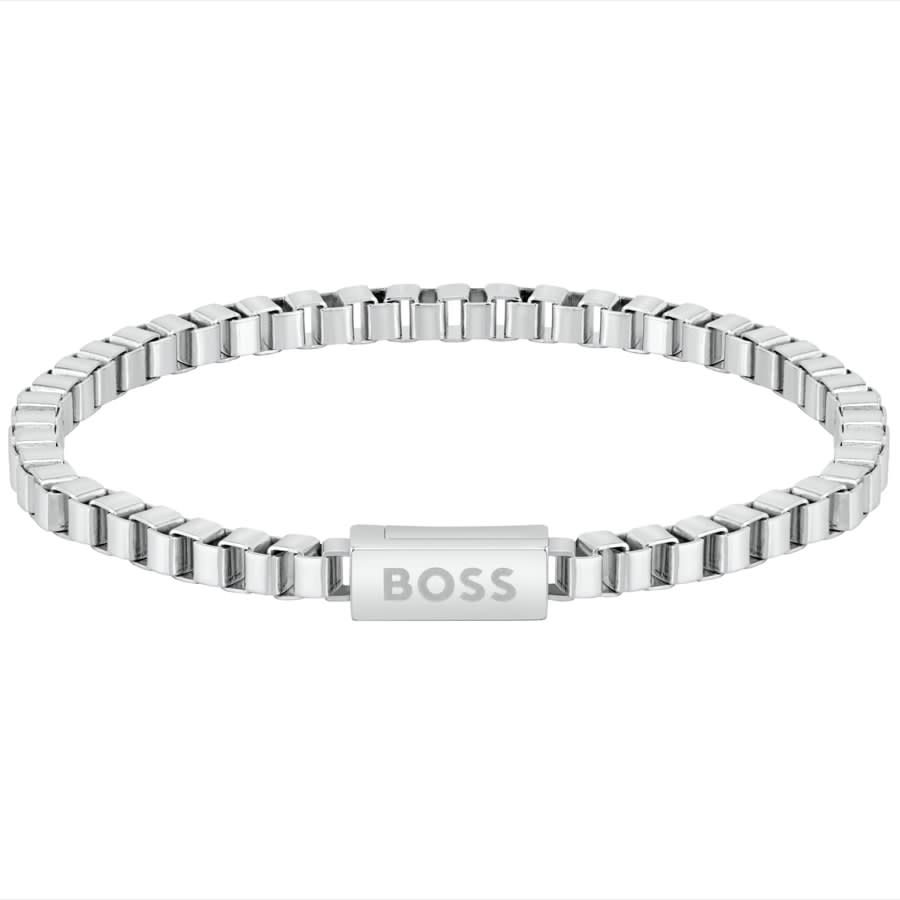 Hugo Boss Jewelry Men Stainless Steel & Ionic Plated Black Steel & Brown  Leather & Leather Bracelet - 1580048M : Buy Online at Best Price in KSA -  Souq is now Amazon.sa: Fashion