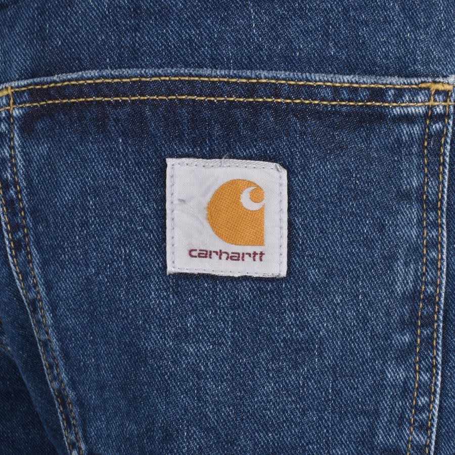 Alternative Image for ProductCarhartt WIP Newel Shorts Mid Wash Blue3