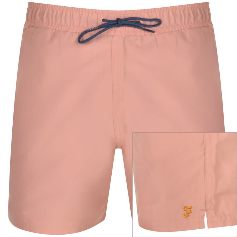 Kapel Ontvangst duidelijkheid Farah Vintage Colbert Swim Shorts Pink | Mainline Menswear United States