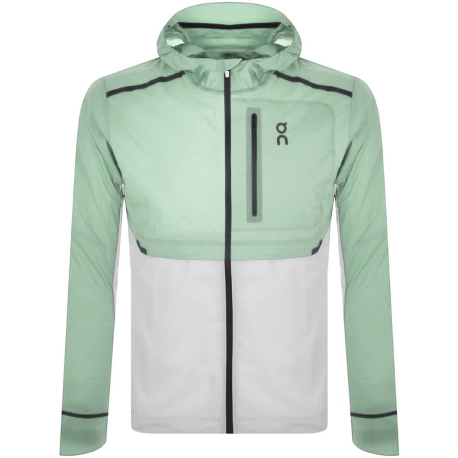 On Running Weather Jacket Green Mainline Menswear