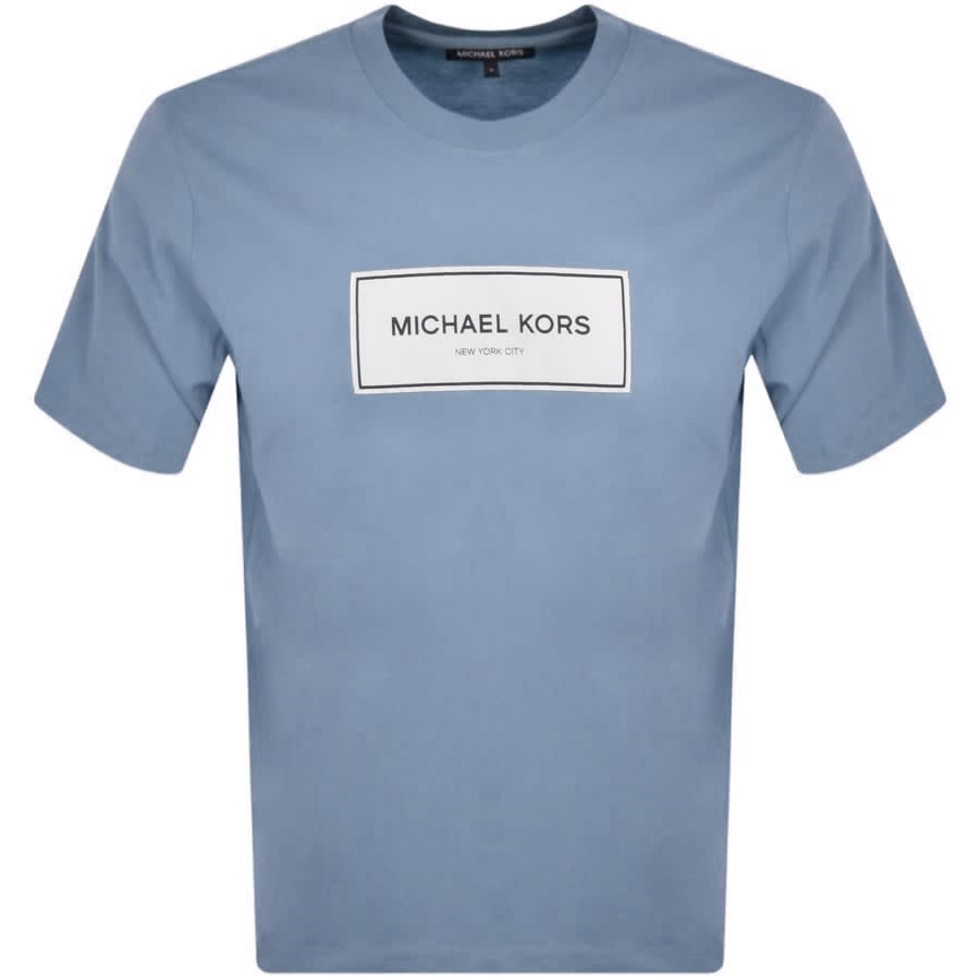 Sequined Logo Cotton Tshirt  Michael Kors