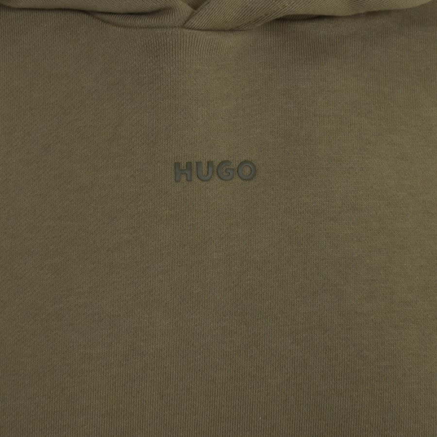 HUGO Dapo Hoodie Green | Mainline Menswear