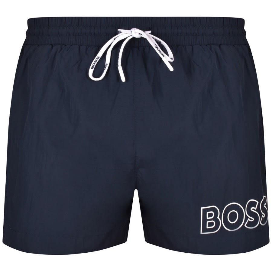 BOSS Mooneye Swim Shorts Navy Mainline Menswear United States