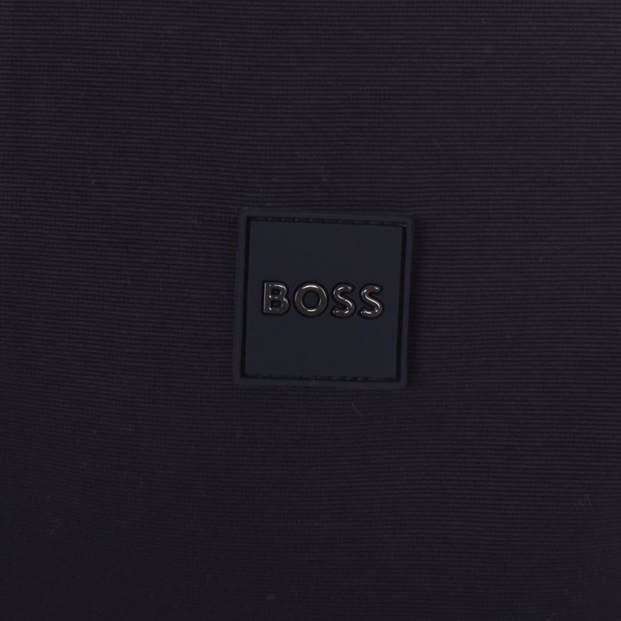 BOSS Fusione Half Zip Sidney 42 Sweatshirt Navy | Mainline Menswear