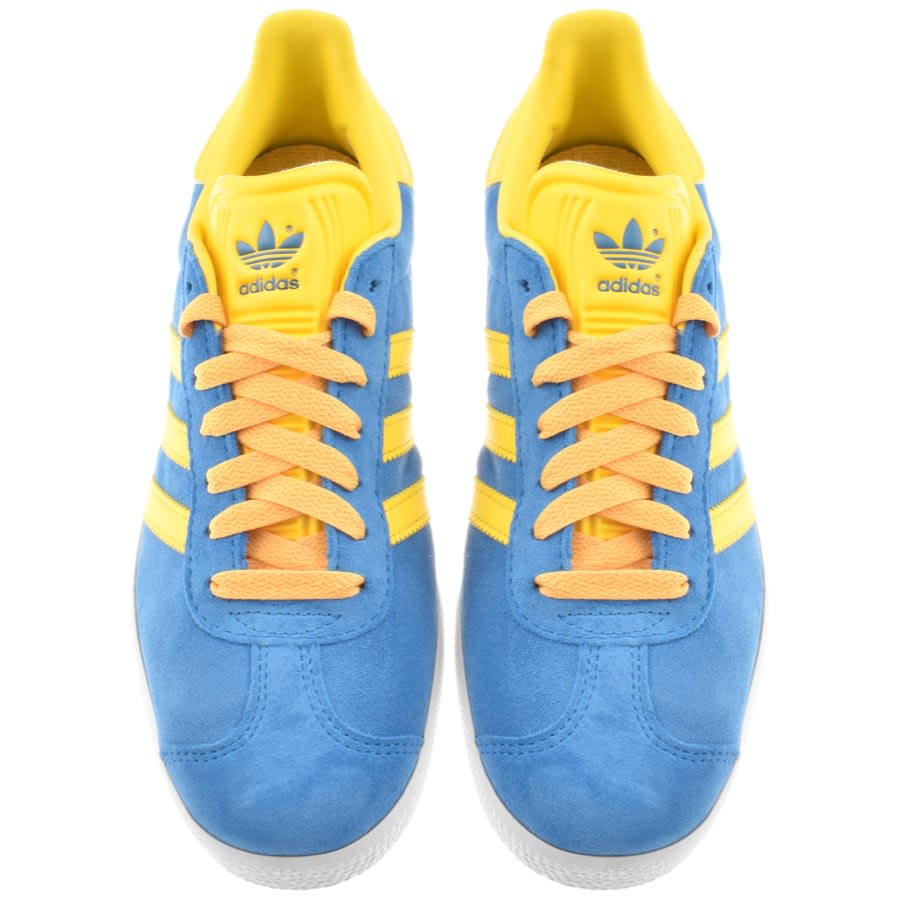 Adidas Originals Gazelle Trainers Blue Mainline Menswear 4928