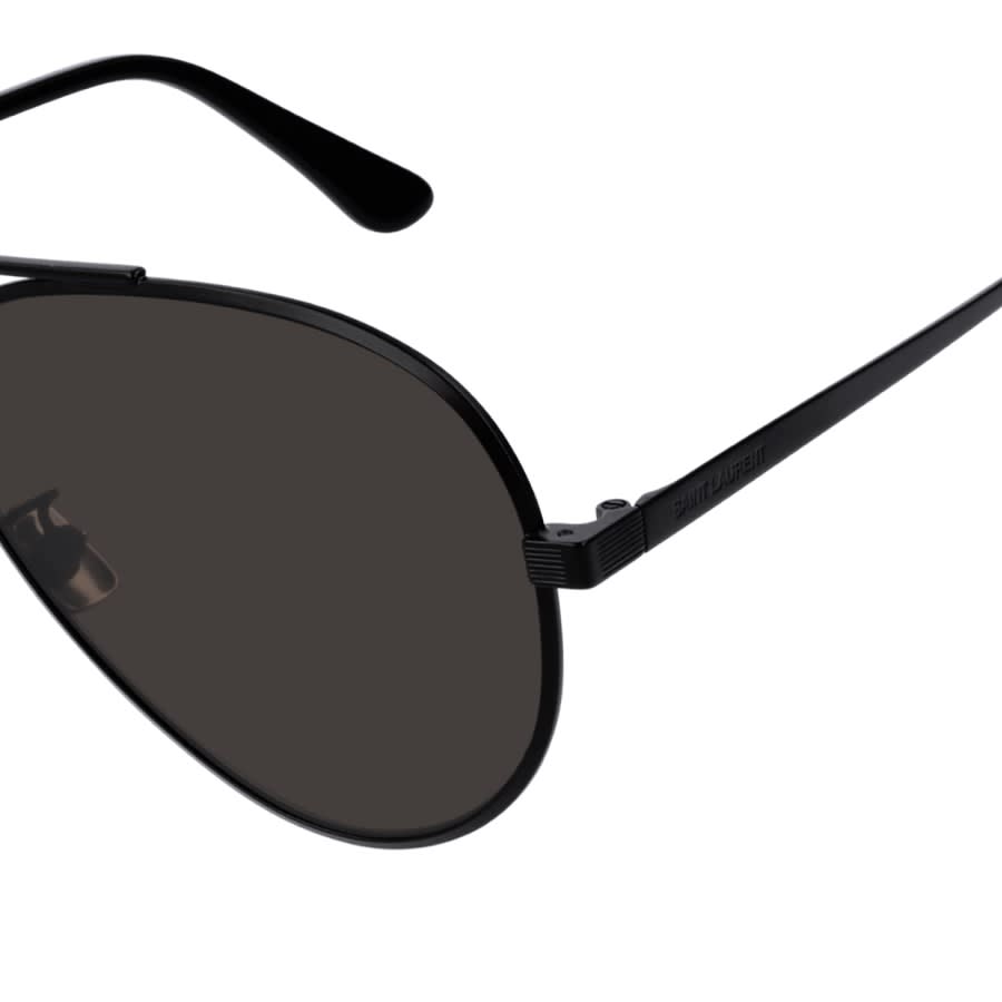 Classic Silver And Black Unisex Sunglasses – Optinik.Com