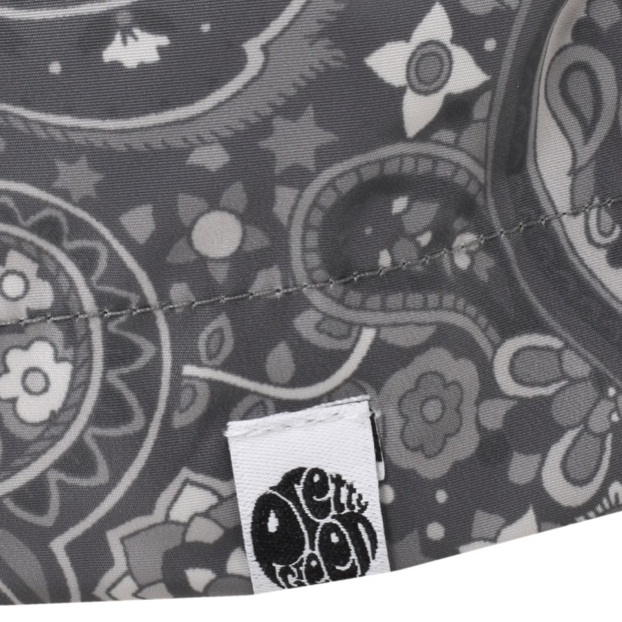 Pretty Green Paisley Print Jacket Grey Mainline Menswear