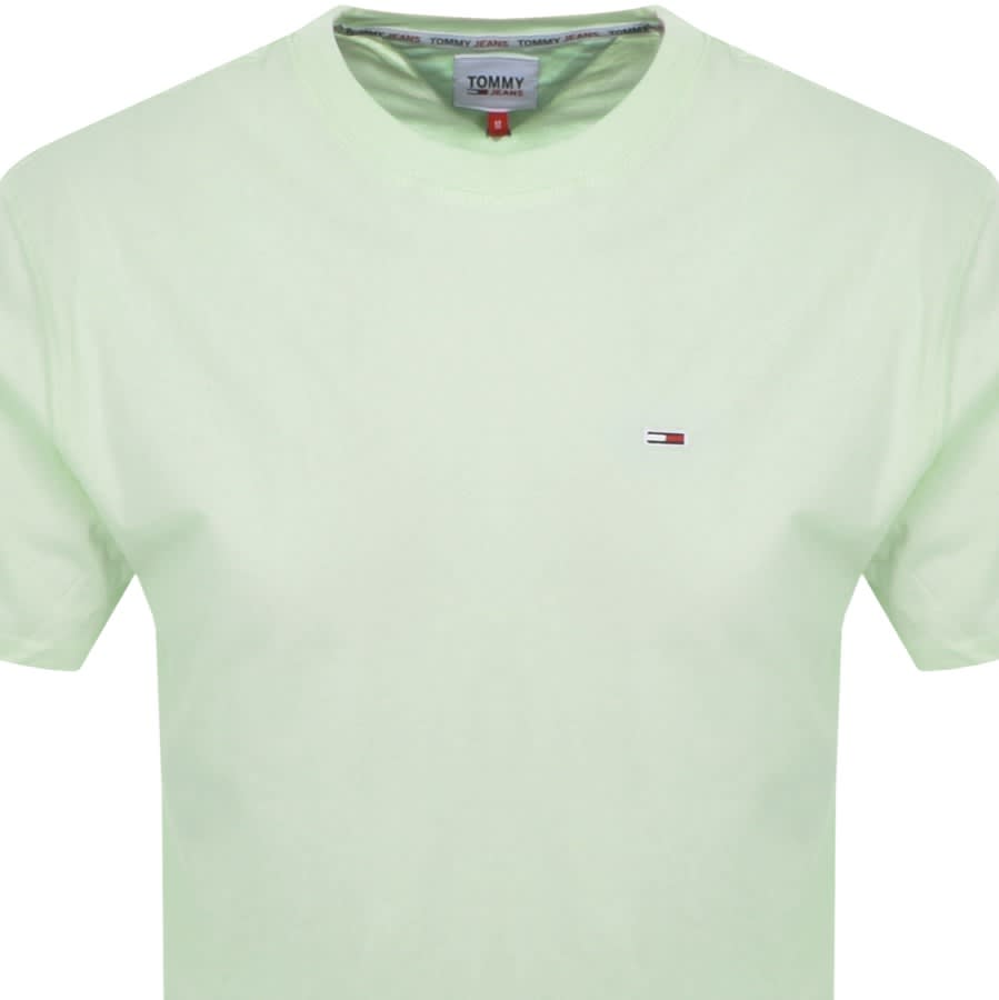 Tommy Jeans Classic Solid T Shirt Green | Mainline Menswear