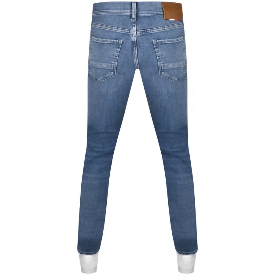 United Tommy Fit Mainline States Blue Slim Jeans Hilfiger Bleecker Menswear |