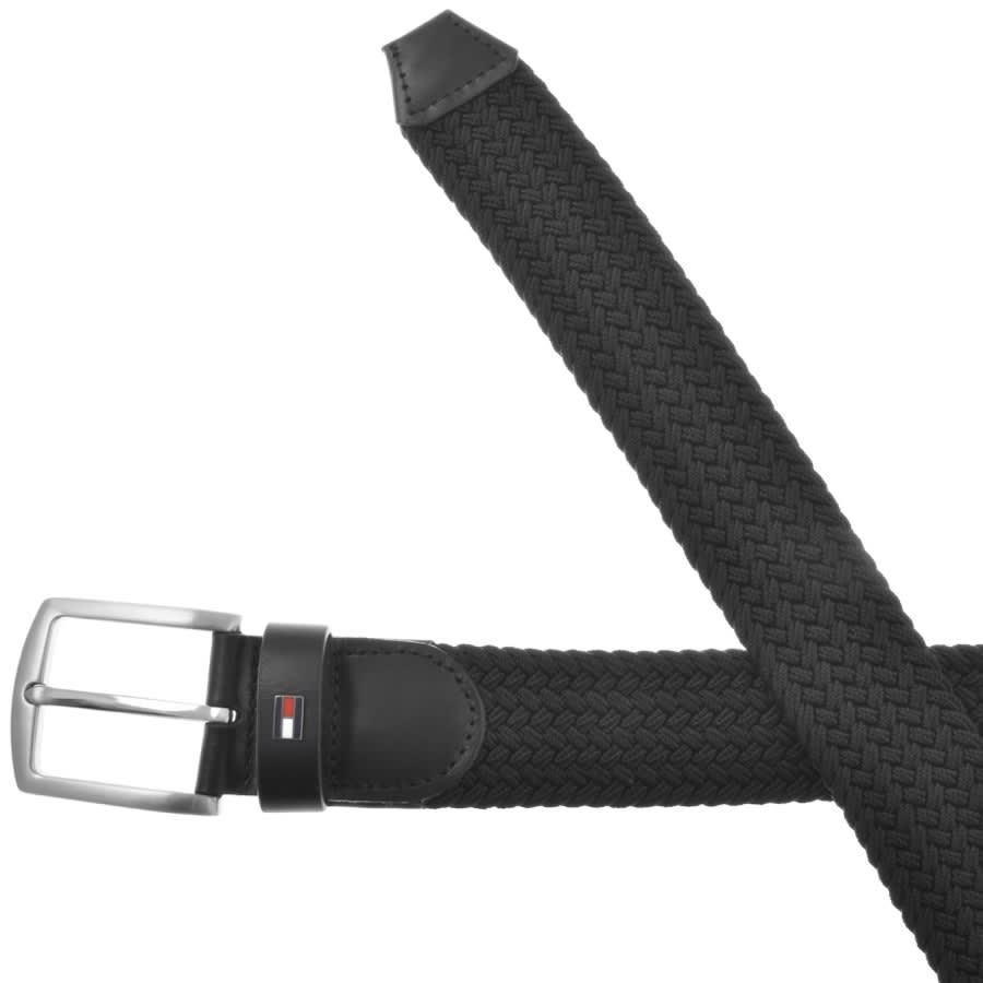 Alternative Image for ProductTommy Hilfiger Denton Elastic Braided Belt Black2