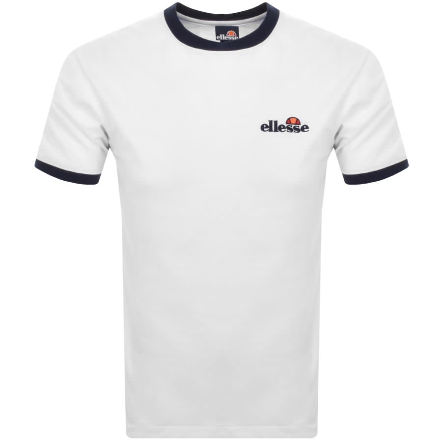 Verst passend Ananiver Ellesse Meduno Logo T Shirt White | Mainline Menswear United States