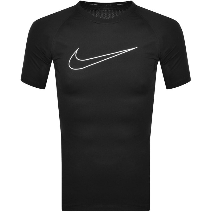 Nike Training Pro Dri Fit Logo T Shirt Black | Mainline Menswear