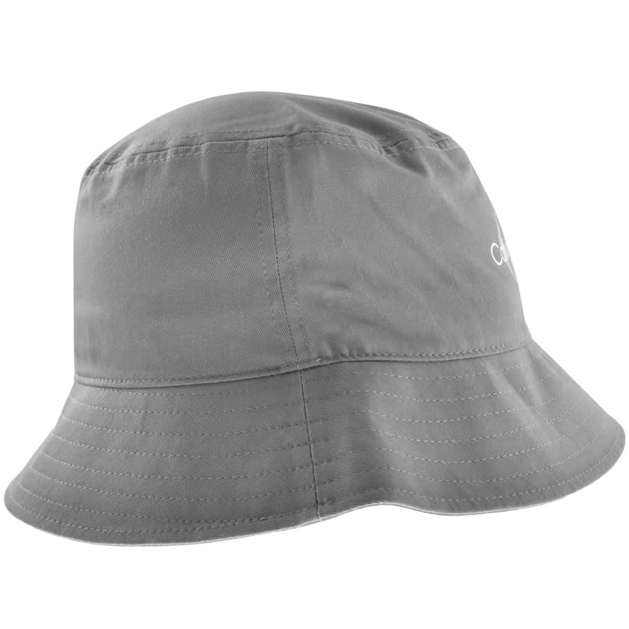 Calvin Klein Jeans Monogram Bucket Hat Grey