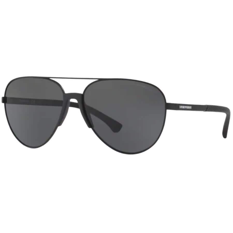 Emporio armani black sunglasses top