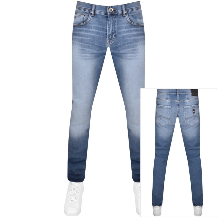 snelweg Bot Gering Armani Exchange J13 Slim Fit Jeans Blue | Mainline Menswear United States