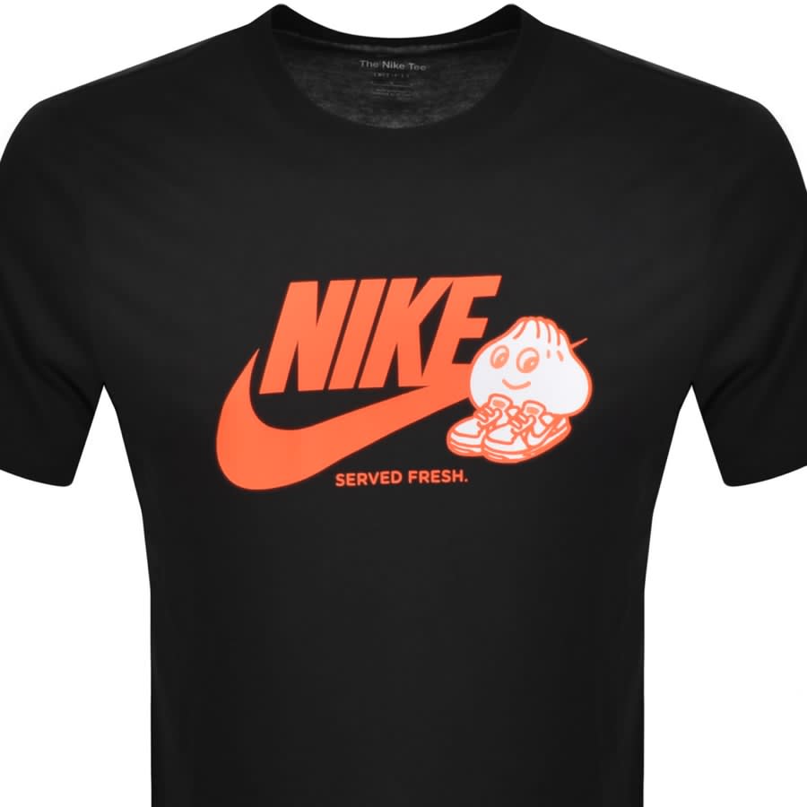 Nike Crew Neck Sole Food T Shirt Black Mainline Menswear