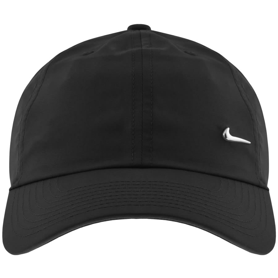 vergaan Vuiligheid Plak opnieuw Nike Metal Swoosh Cap Black | Mainline Menswear United States