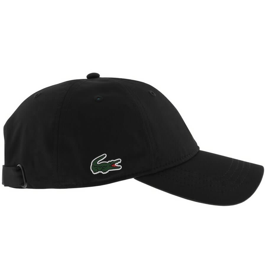 skyde voksen skraber Lacoste Sport Crocodile Baseball Cap Black | Mainline Menswear