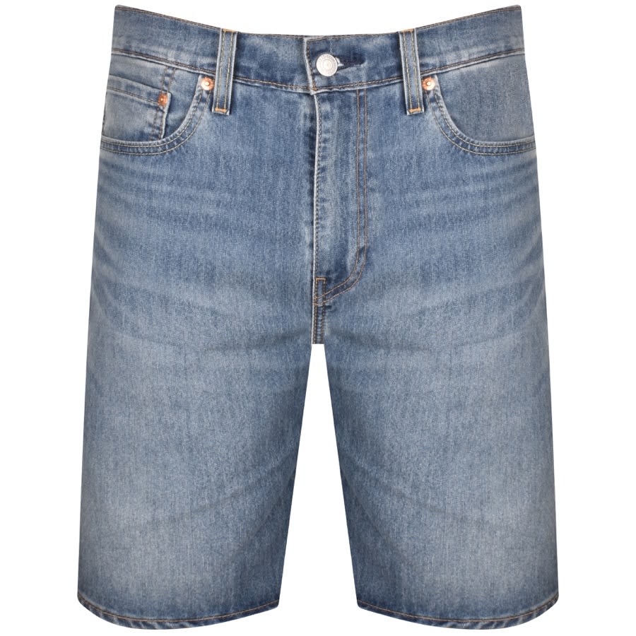 Levis Original Fit 405 Standard Denim Shorts Blue | Mainline Menswear