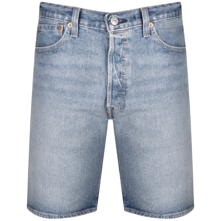 Levis Original Fit 501 Hemmed Shorts Blue | Mainline Menswear