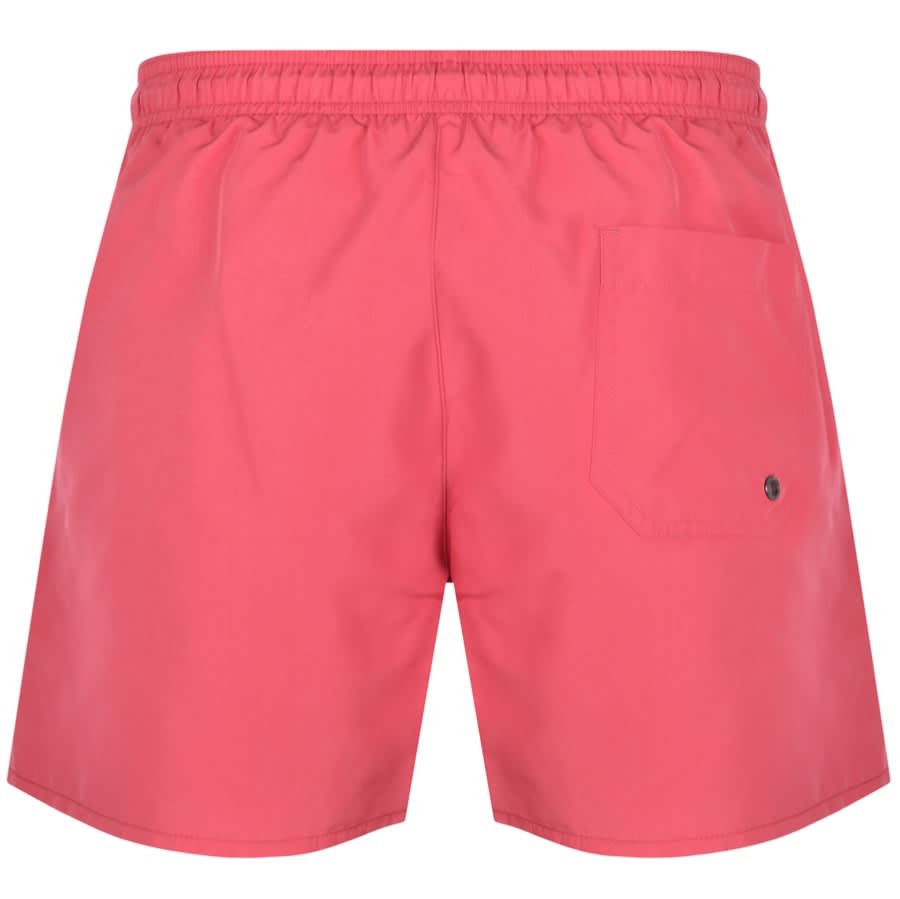 Emporio Armani Logo Swim Shorts Pink | Mainline Menswear United States
