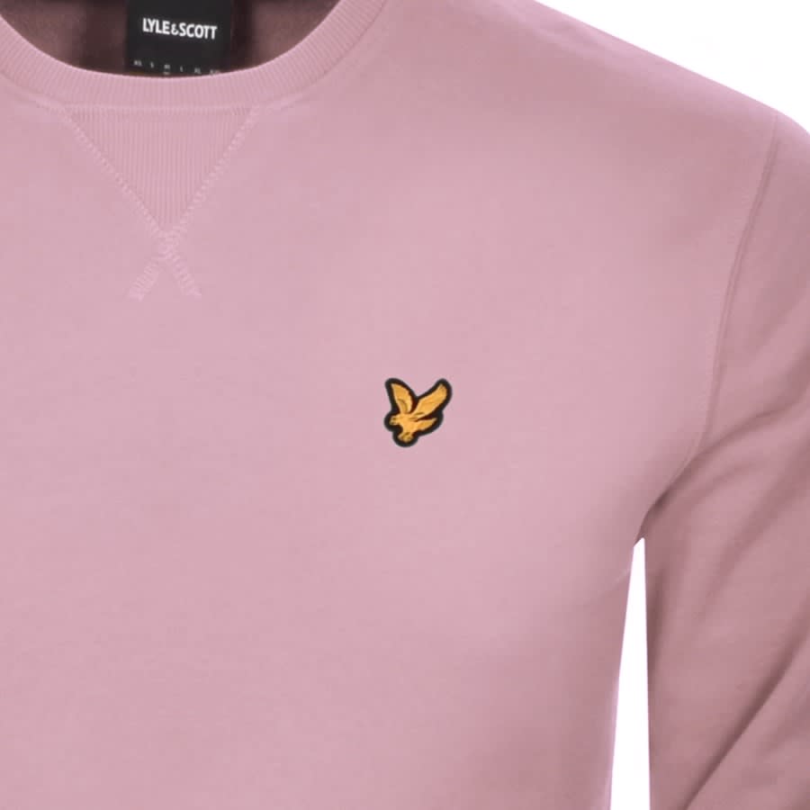 Lyle and scott hotsell pink sweatshirt