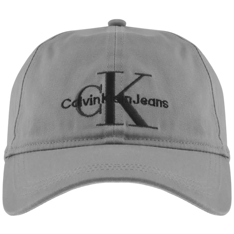 Calvin Klein Jeans Monogram Logo Cap Grey