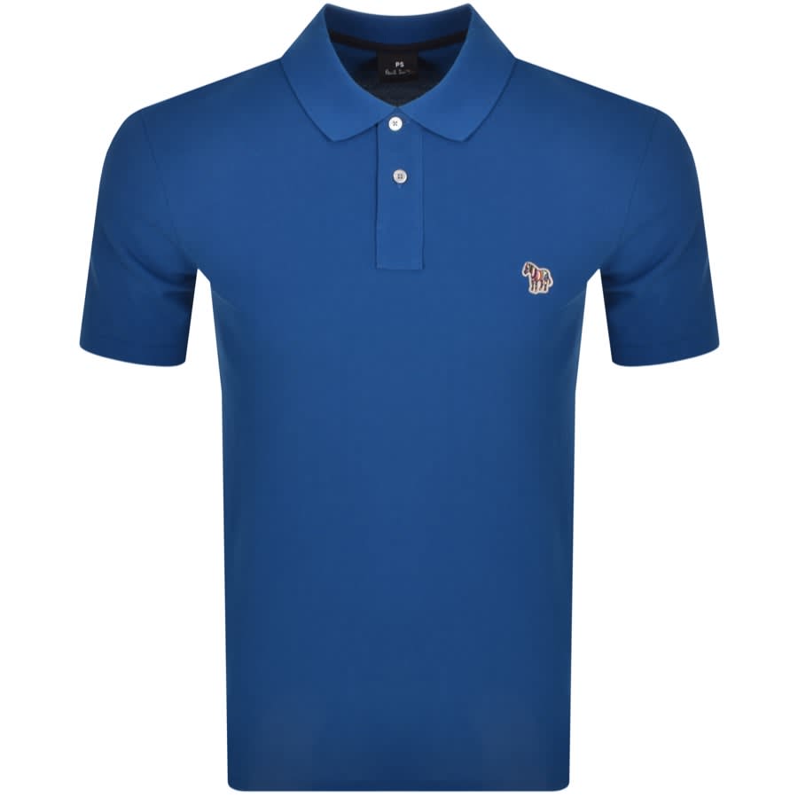 PS By Paul Smith Regular Polo T Shirt Blue | Mainline Menswear United ...