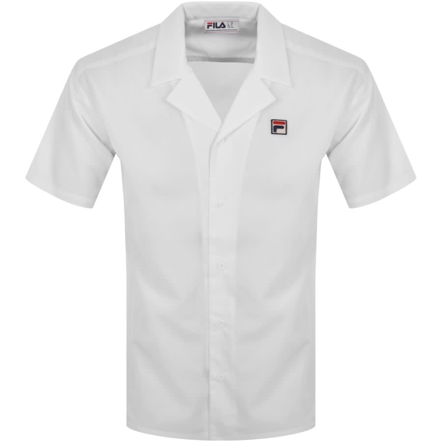 Fila Vintage Short Sleeve Soren Shirt White | Mainline Menswear