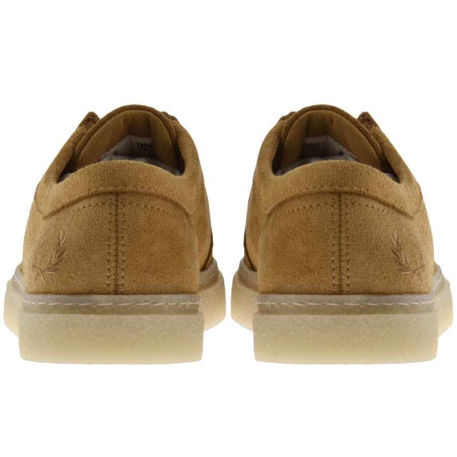 Alternative Image for ProductFred Perry Dawson Low Suede Shoes Brown2