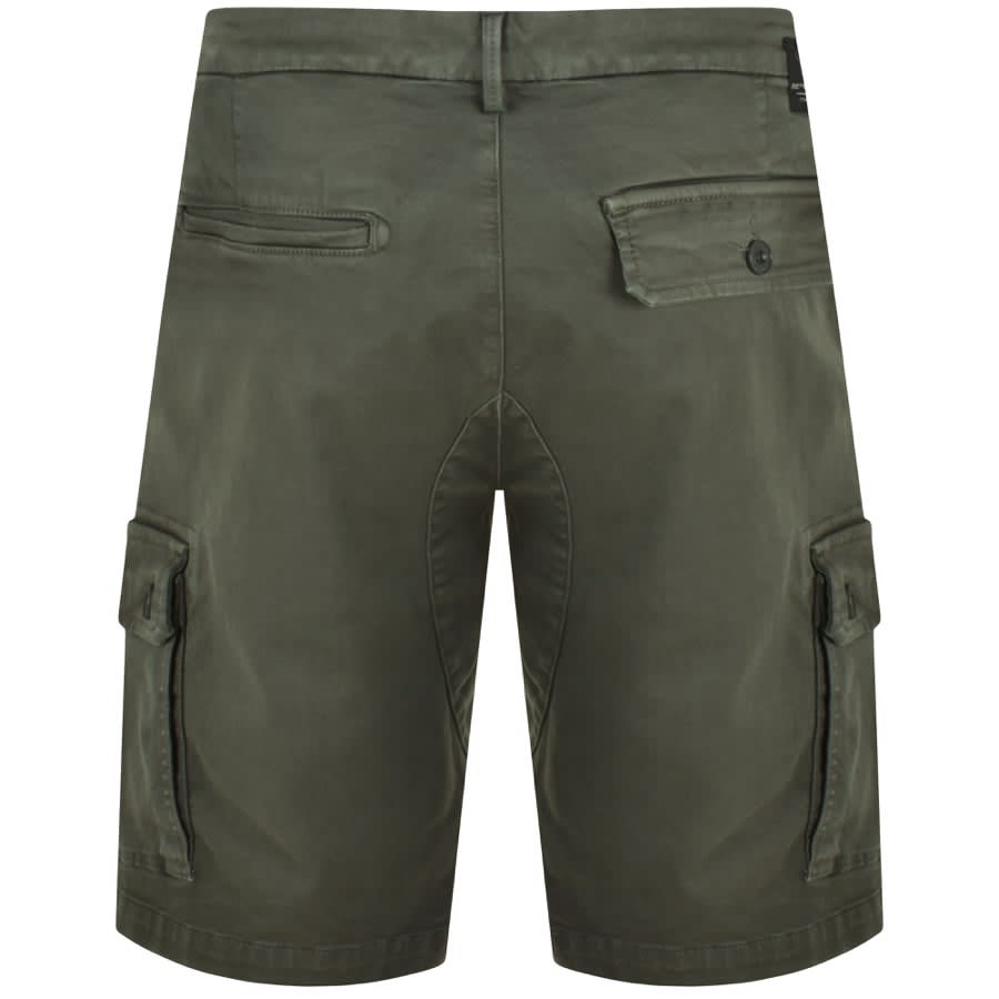 Replay Vannie Hyperflex Cargo Shorts Green | Mainline Menswear