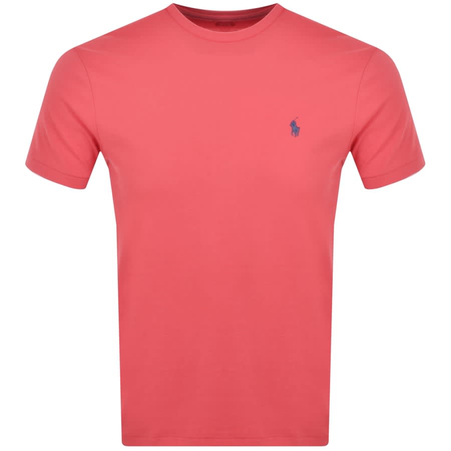 længde Egetræ revidere Ralph Lauren Custom Slim Fit T Shirt Red | Mainline Menswear United States