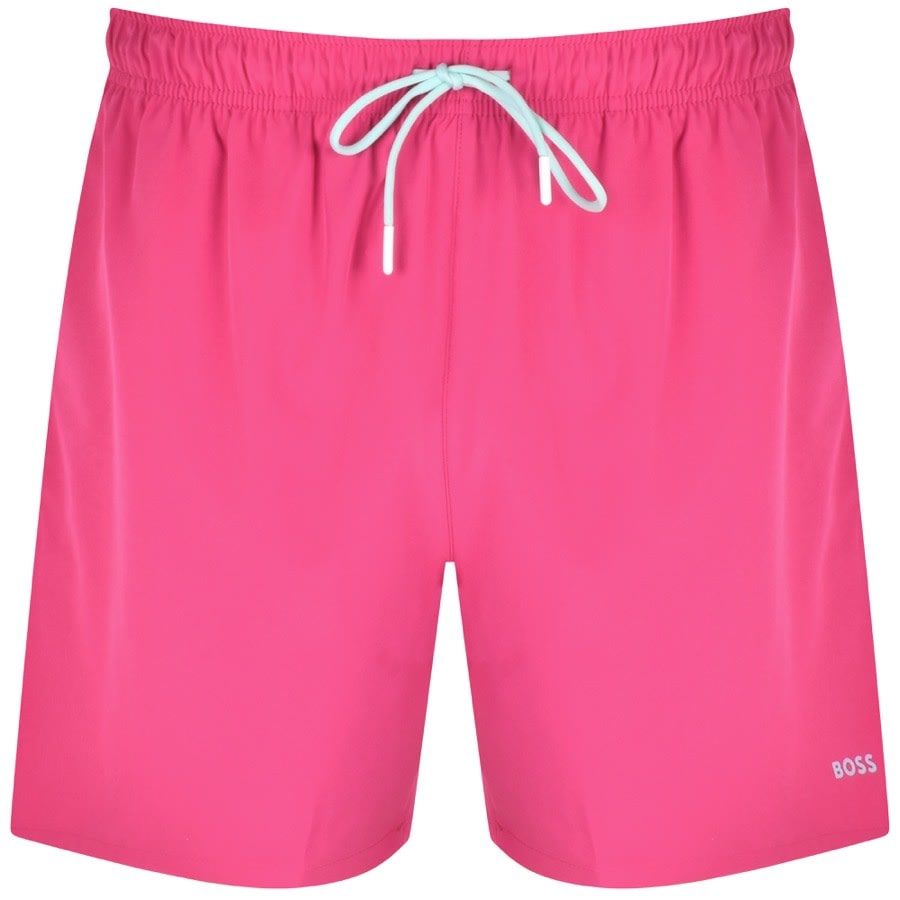 BOSS Tio Swim Shorts Pink | Mainline Menswear