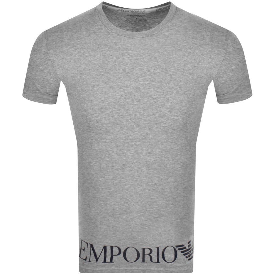 Alternative Image for ProductEmporio Armani Lounge Logo T Shirt Grey2