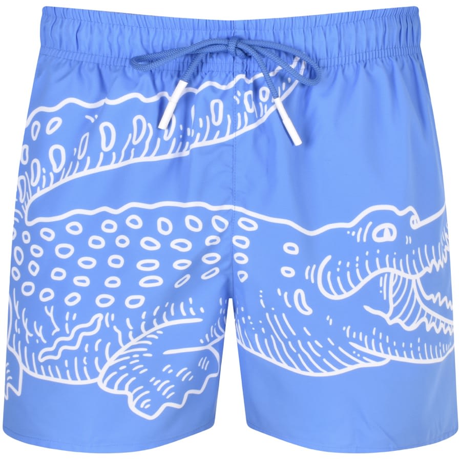 Reproducere Åre brugerdefinerede Lacoste Swim Shorts Blue | Mainline Menswear Denmark