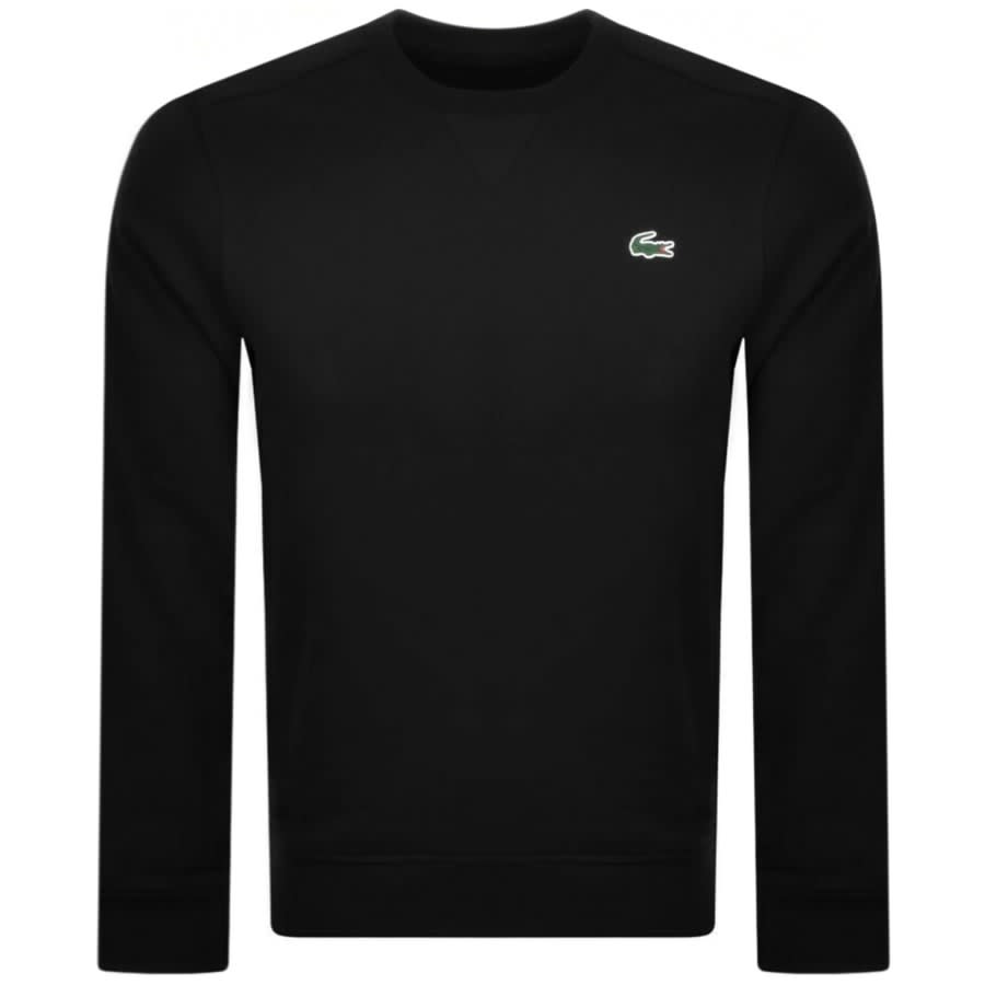 Lacoste Sport Crew Neck Sweatshirt Black | Mainline Menswear