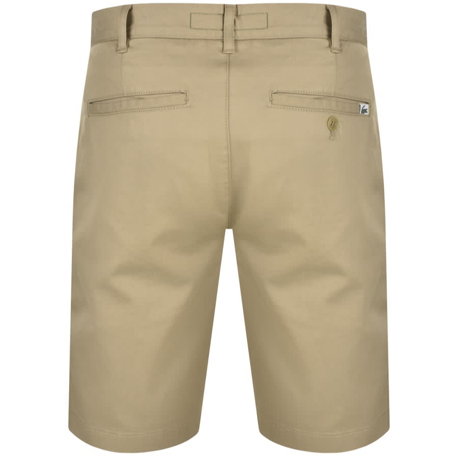 Lacoste Bermuda Chino Shorts Khaki | Mainline Menswear