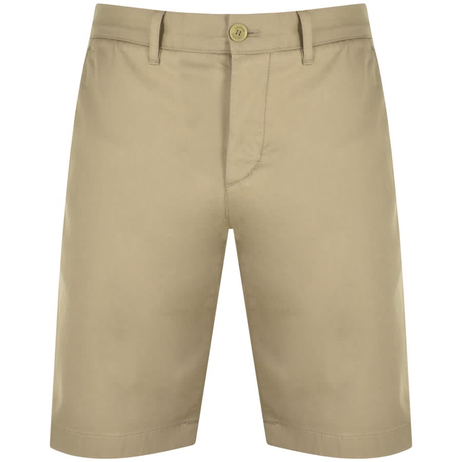 Lacoste Bermuda Chino Shorts Khaki | Mainline Menswear