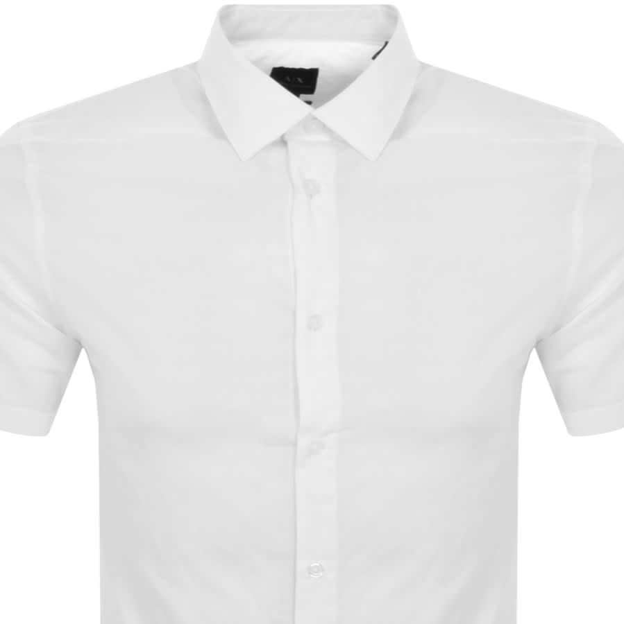 Armani Exchange Short Sleeved Shirt White