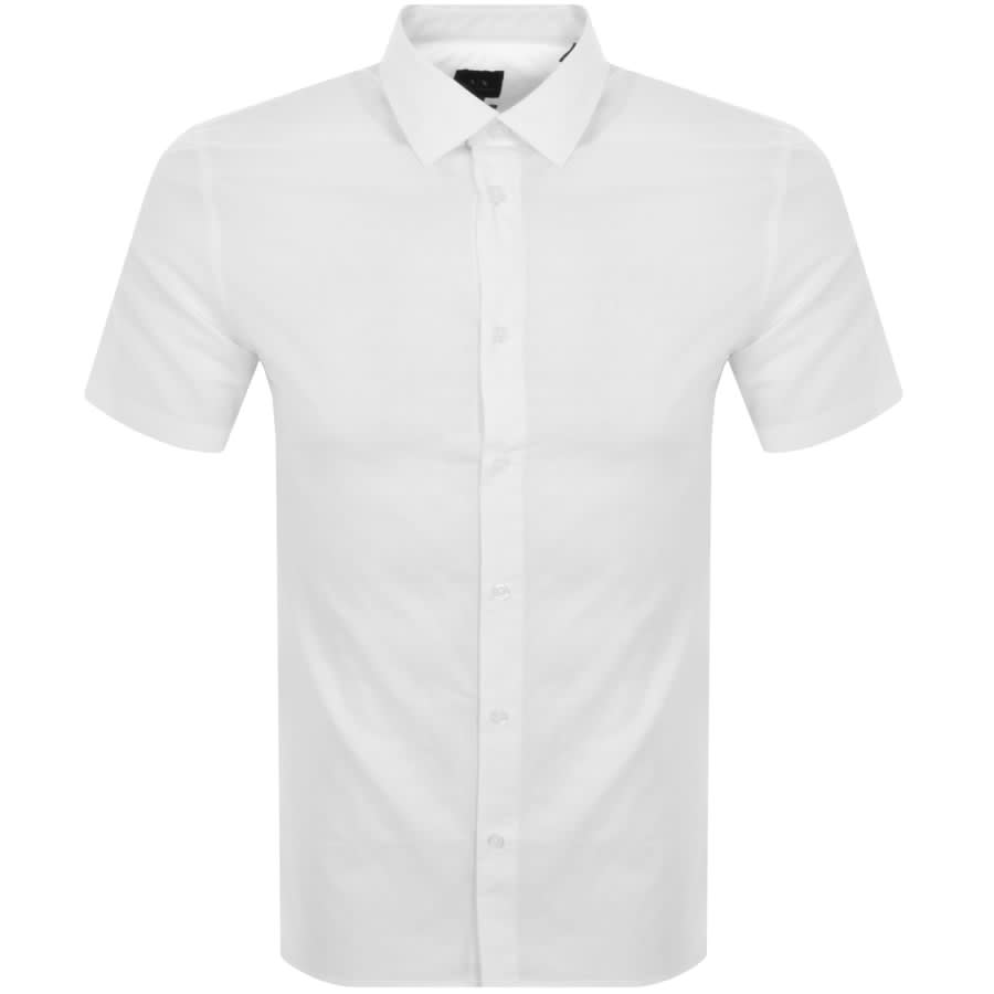 Armani Exchange Short Sleeved Shirt White | Mainline Menswear