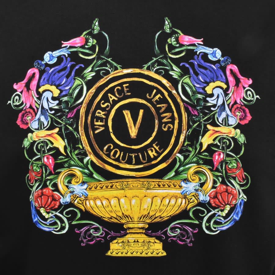 Alternative Image for ProductVersace Jeans Couture Garden Hoodie Black3