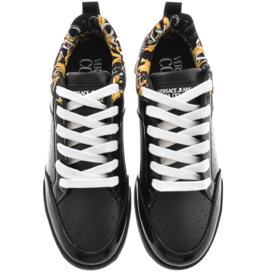Versace jeans trainers black online