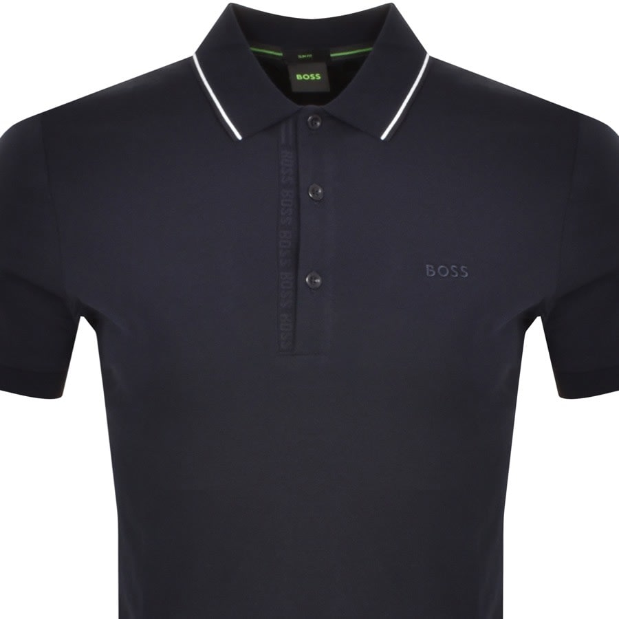 Mens navy hugo boss t shirt sale
