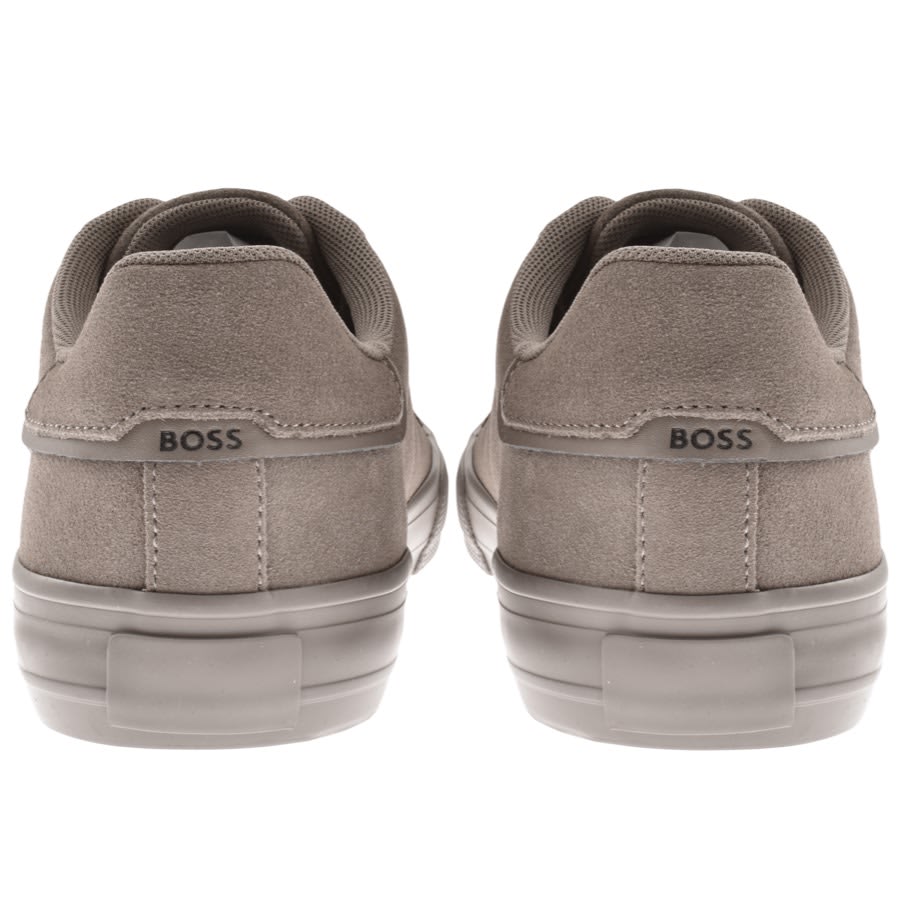 BOSS Aiden Tenn Trainers Brown Mainline Menswear Canada