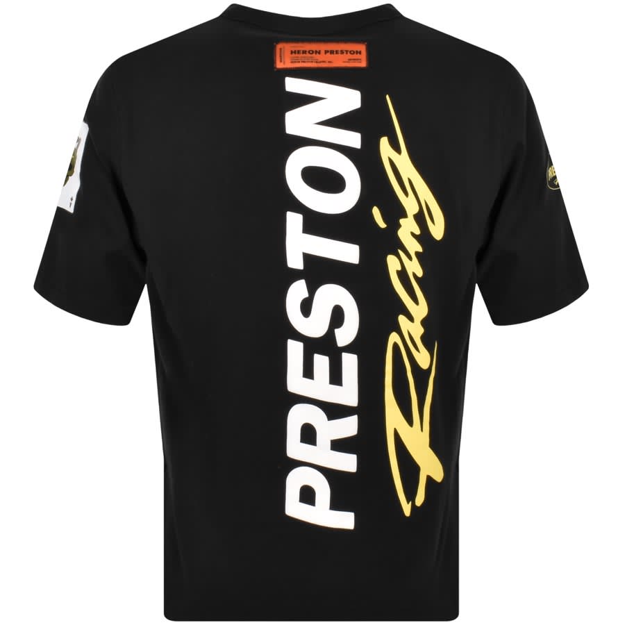 Heron Preston Racing T Shirt Black